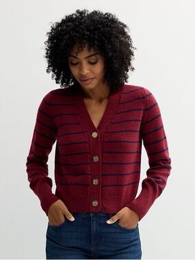 Draper James Varsity Cardigan